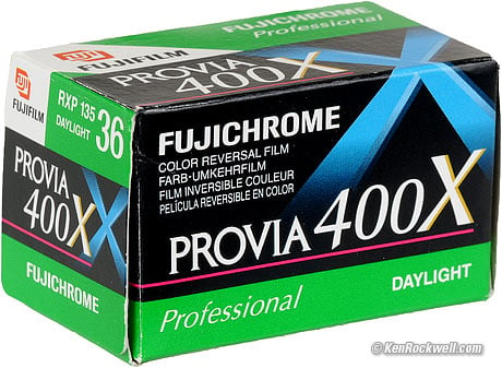 Fuji Provia 400X Review