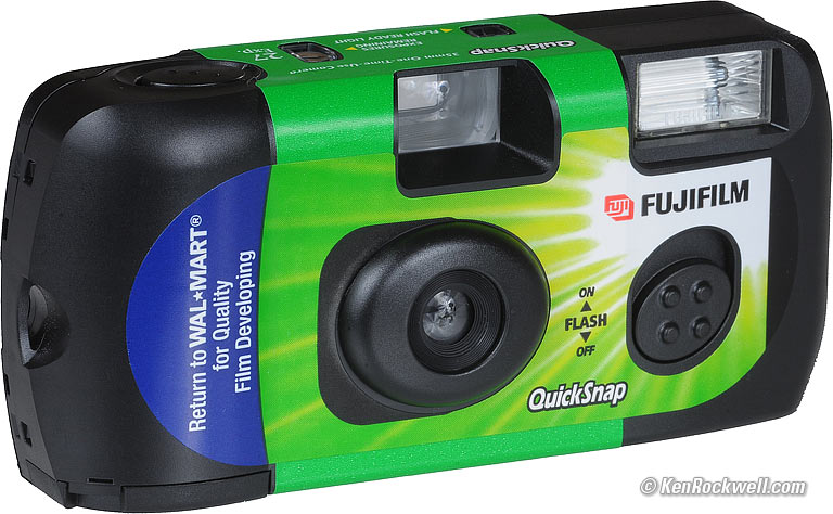 Fuji Quicksnap 35mm Disposable Camera Review