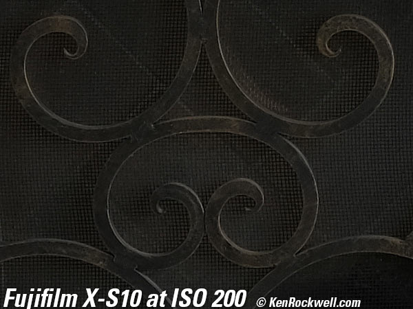 Fuji X-S10 High ISO Performance
