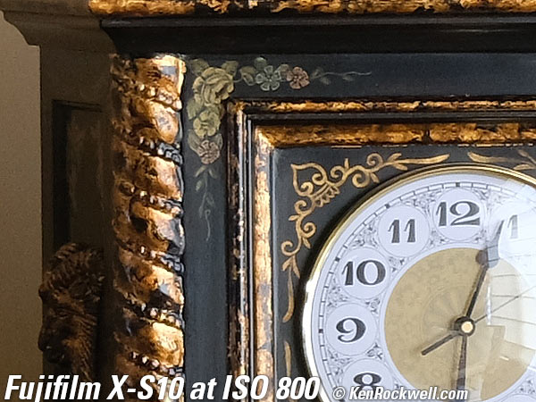Fuji X-S10 High ISO Performance