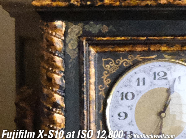 Fuji X-S10 High ISO Performance