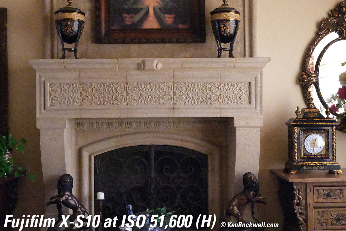 Fuji X-S10 High ISO Performance