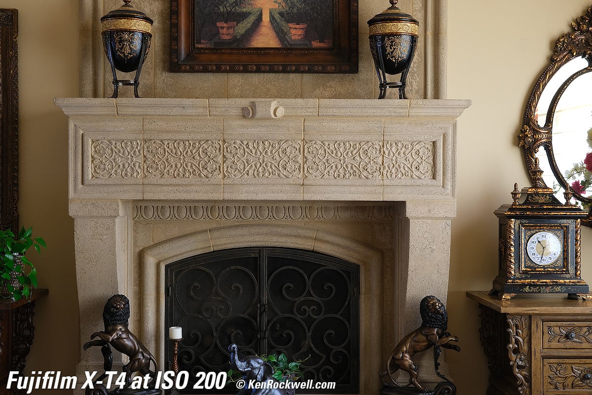 Fujifilm X-T4 High ISO Performance Sample Image File