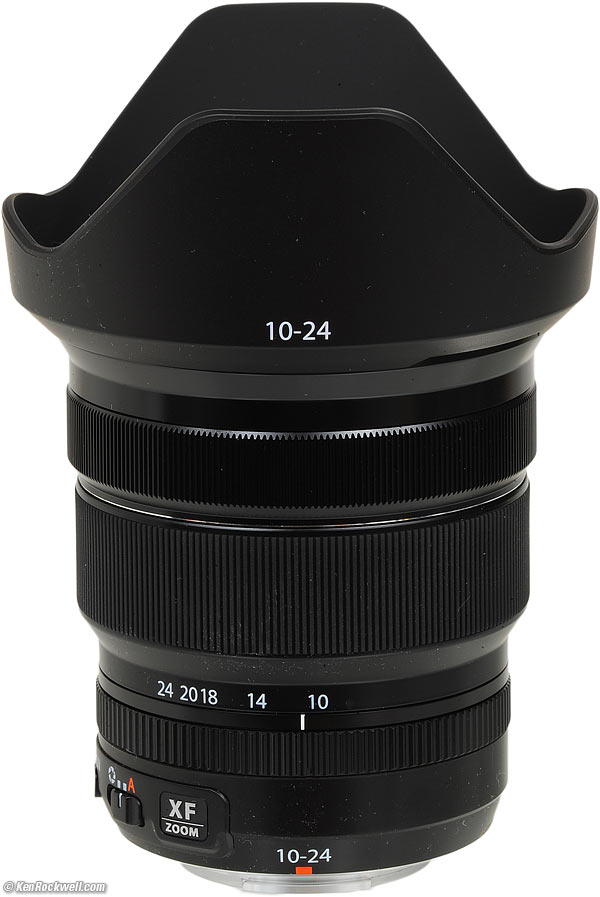 Fuji 10-24mm with hood