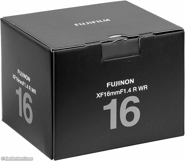 Fuji XF 16mm f/1.4 R WR