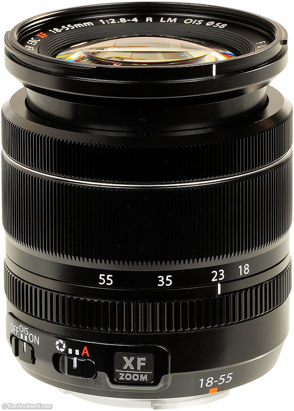 58mm Close Up Macro Lens Set For Fujifilm 18-55mm f2.8-4 R LM OIS XF Fujinon 