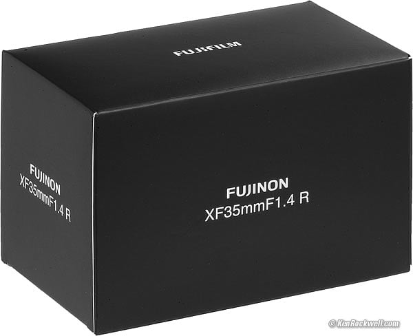 カメラ レンズ(単焦点) Fuji XF 35mm f/1.4 Review