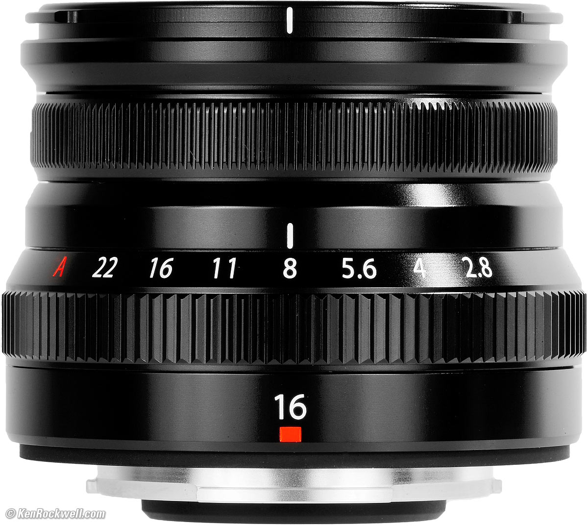 Fujinon XF16mmF2.8 R WR Lens Black Renewed 