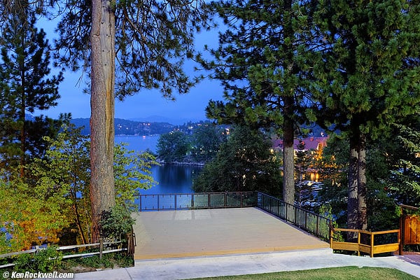 Lake Arrowhead Resort at Night