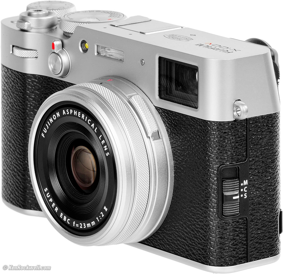 FUJIFILM X100V Digital Camera (Silver - X100V Camera Body) B&H Photo