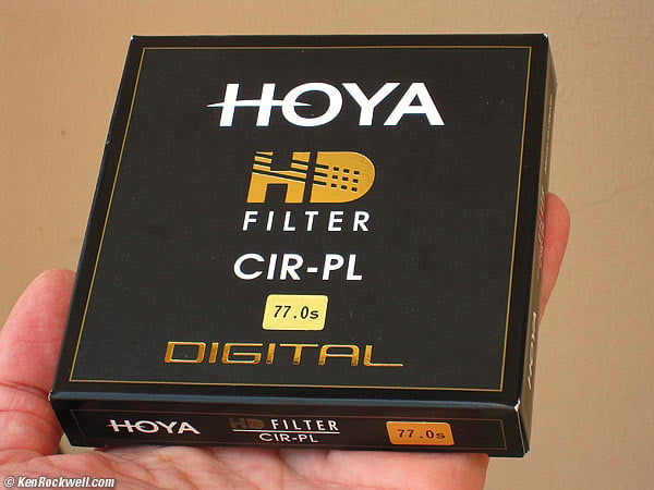 Hoya HD Gold Circular Polarisation Filter
