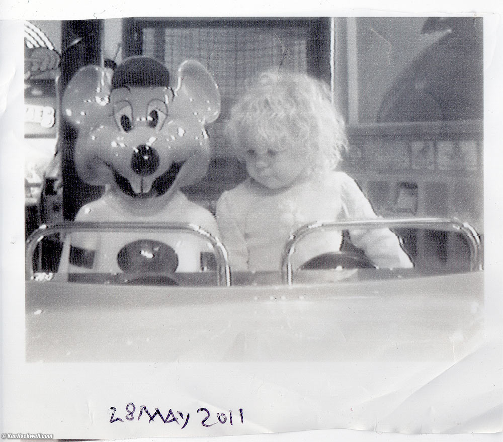 Katie at Chuck E Cheese's. 