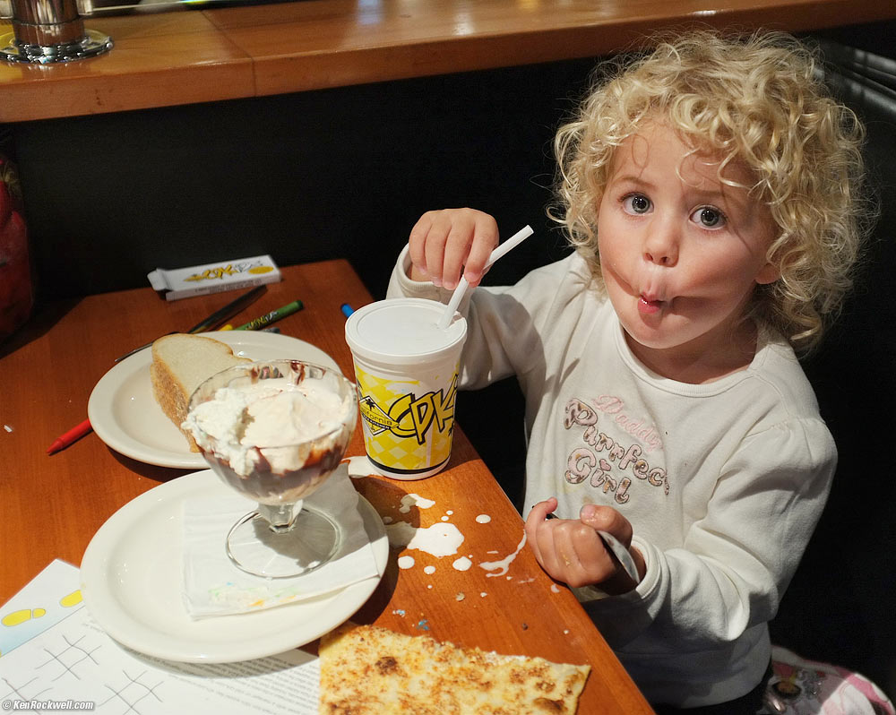 Funny face!
