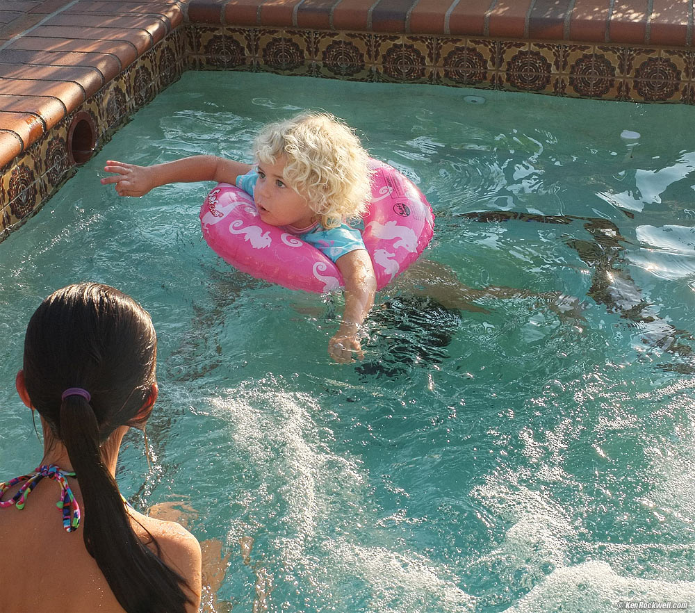 Katie Swimming