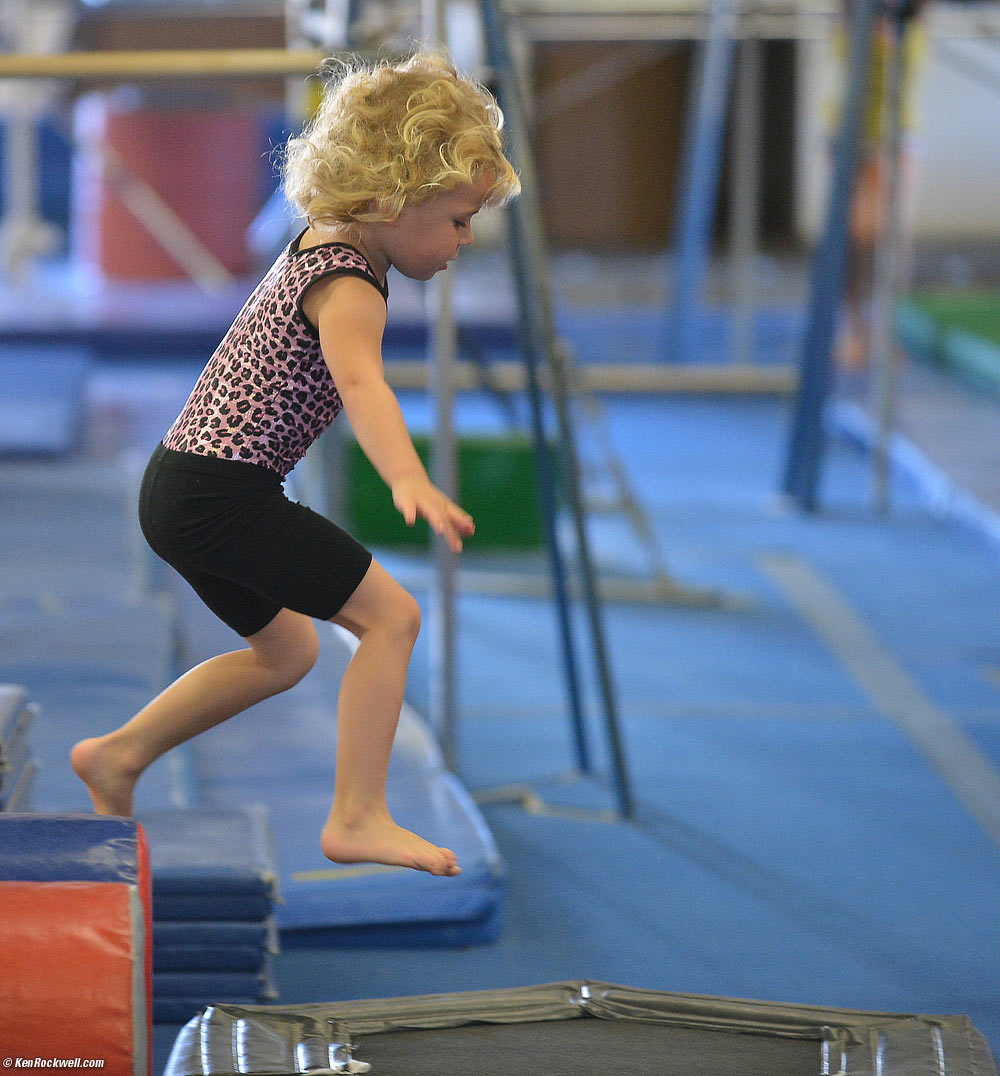 Katie jumping