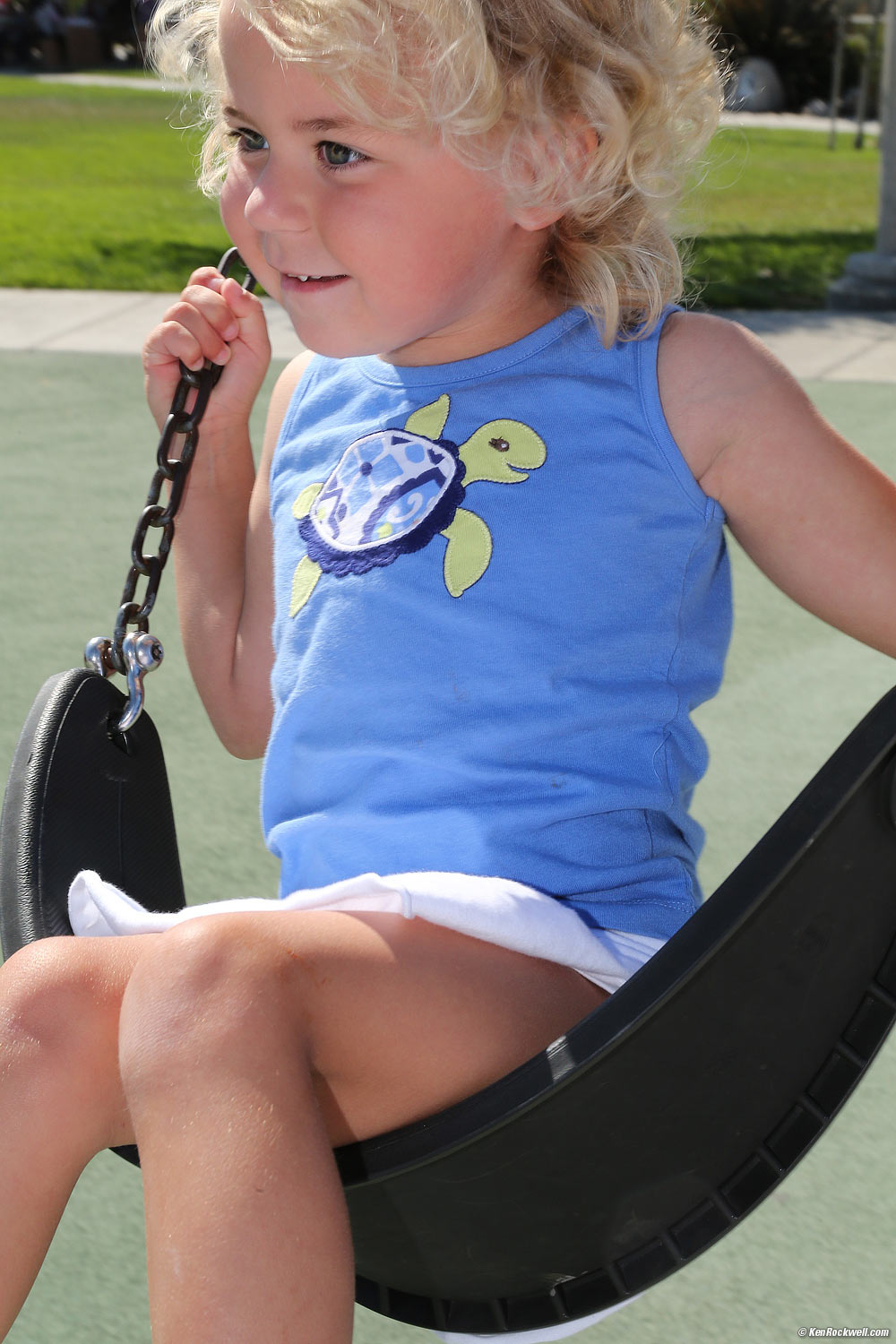 Katie Swinging