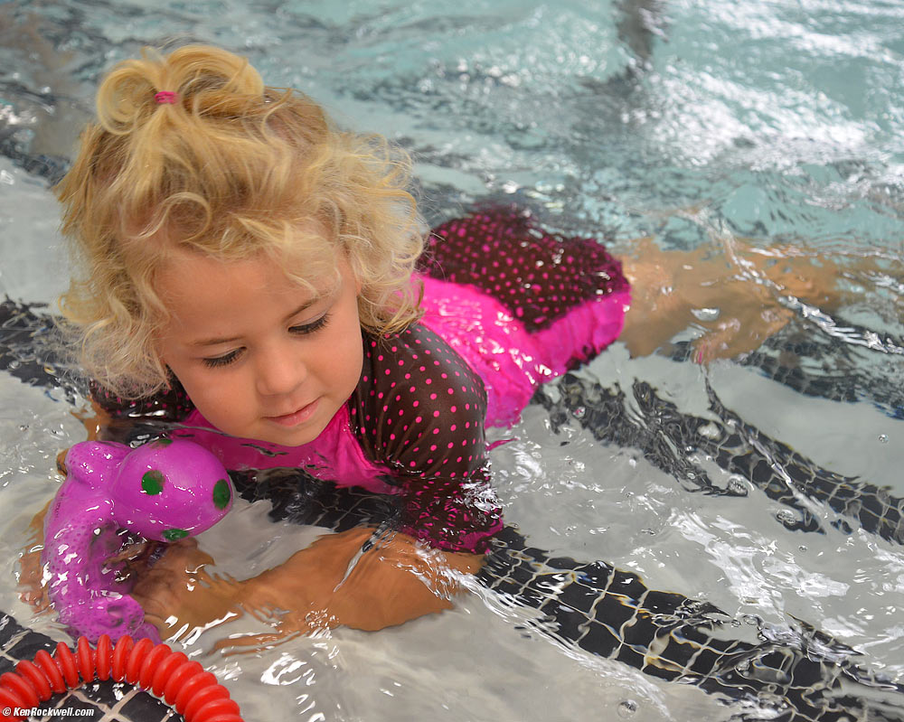 Katie Swimming
