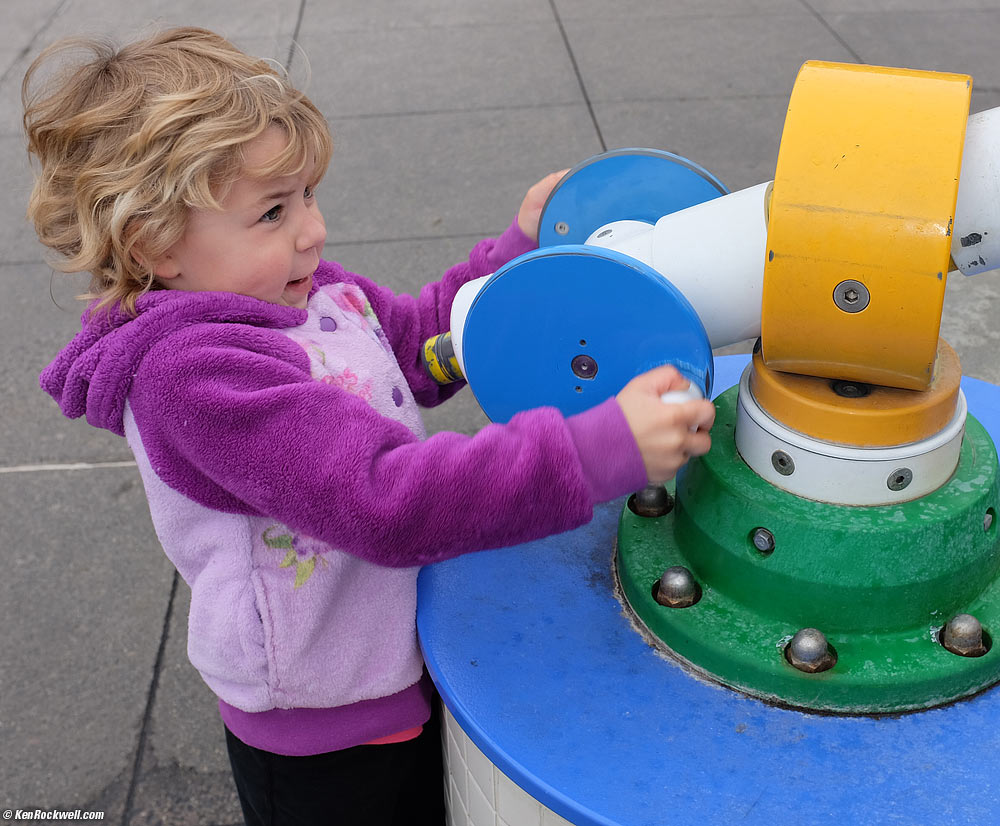 Katie at Legoland