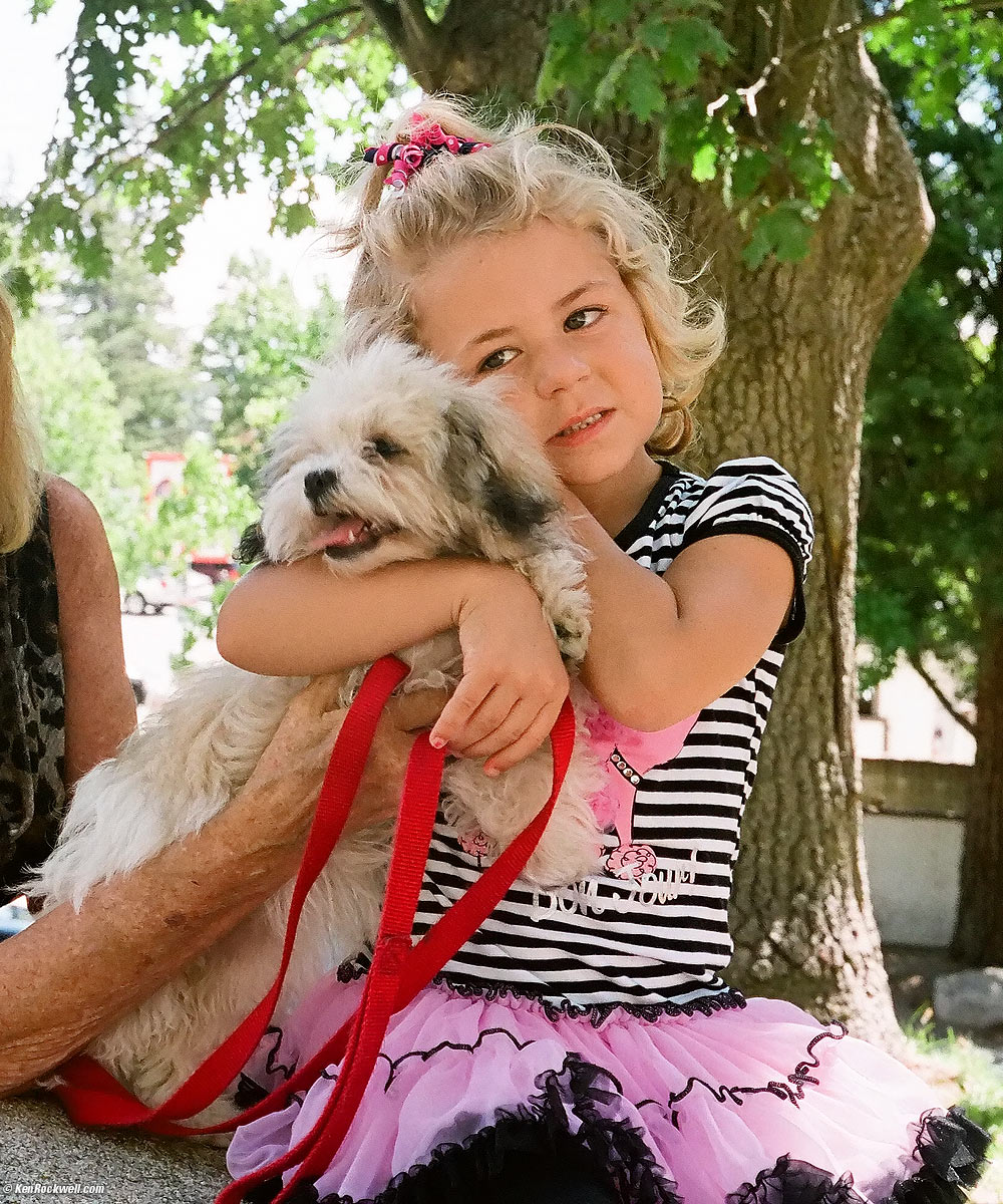Katie and Sasha at Lake Arrowhead
