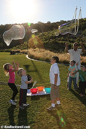 Bubbles at the Park, 17 January 2015