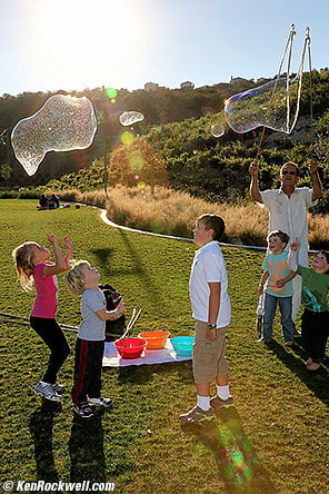 Bubbles at the Park, 17 January 2015