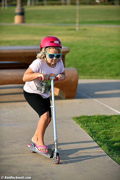 Katie Scootering