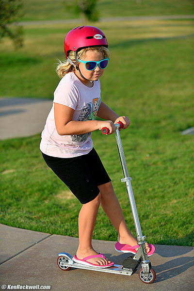 Katie Scootering