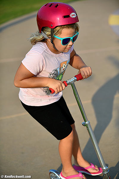 Katie Scootering