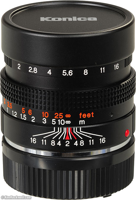 Konica M 50mm f/2