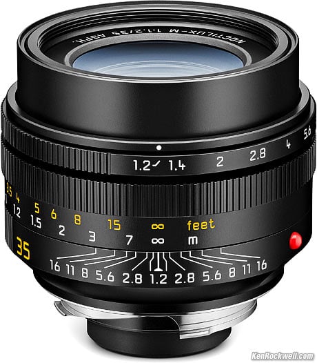 LEICA NOCTILUX-M 35mm f/1.2 ASPH
