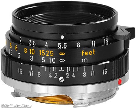 LEICA SUMMICRON 35mm f/2 6-element (1969-1979)