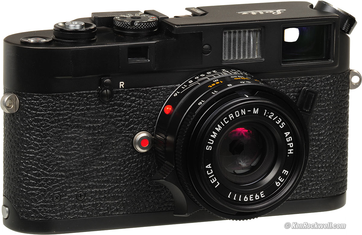 Leica Leica Summicron M 35mm F2 Asph Objectif Appareil Photo Fonction Testé Usé 