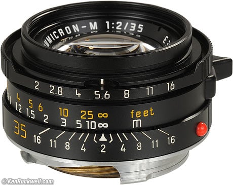 LEICA SUMMICRON-M 35mm f/2 7-element (1979-1996)