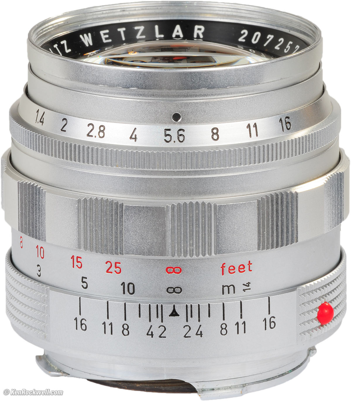 LEICA SUMMILUX 50mm f/1.4 (1960-2004)