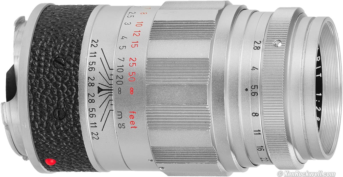 販売特価 Leica F2.8 90mm Elmarit レンズ(単焦点)