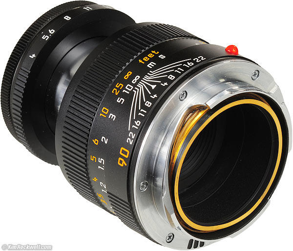 Rear, LEICA MACRO-ELMAR-M 90mm f/4