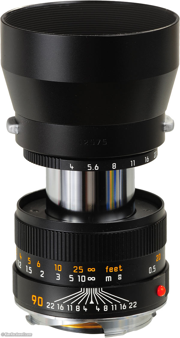 LEICA MACRO-ELMAR-M 90mm f/4 (2003- ) LEICA MACRO-ELMAR-M 90mm f/4 (2003- )