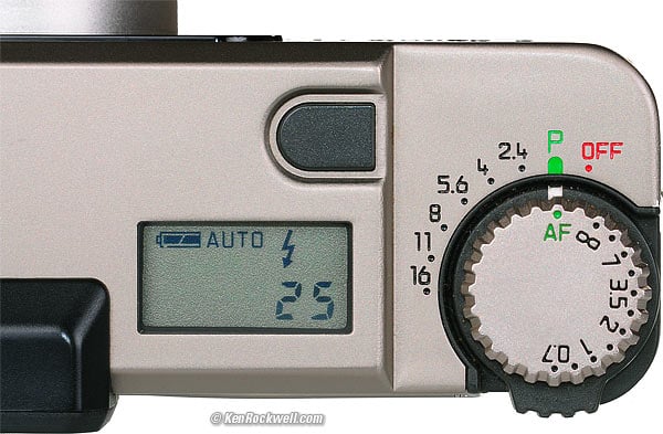 Leica Minilux Controls