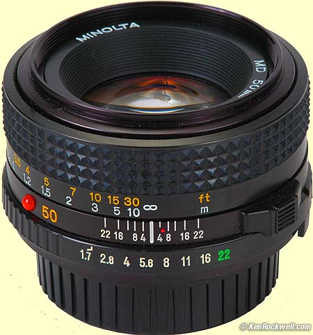 Minolta MD 50mm f/1.7