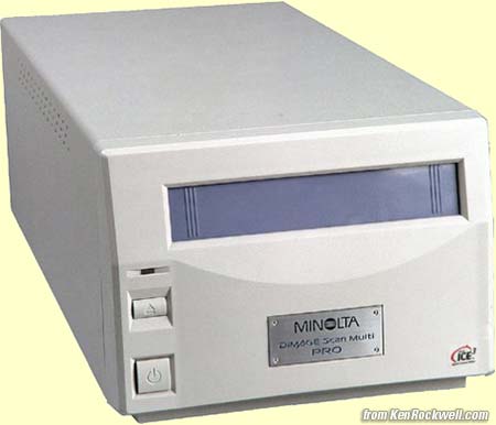 Minolta Dimage Scan Multi PRO Scanner Test Review © 2005 