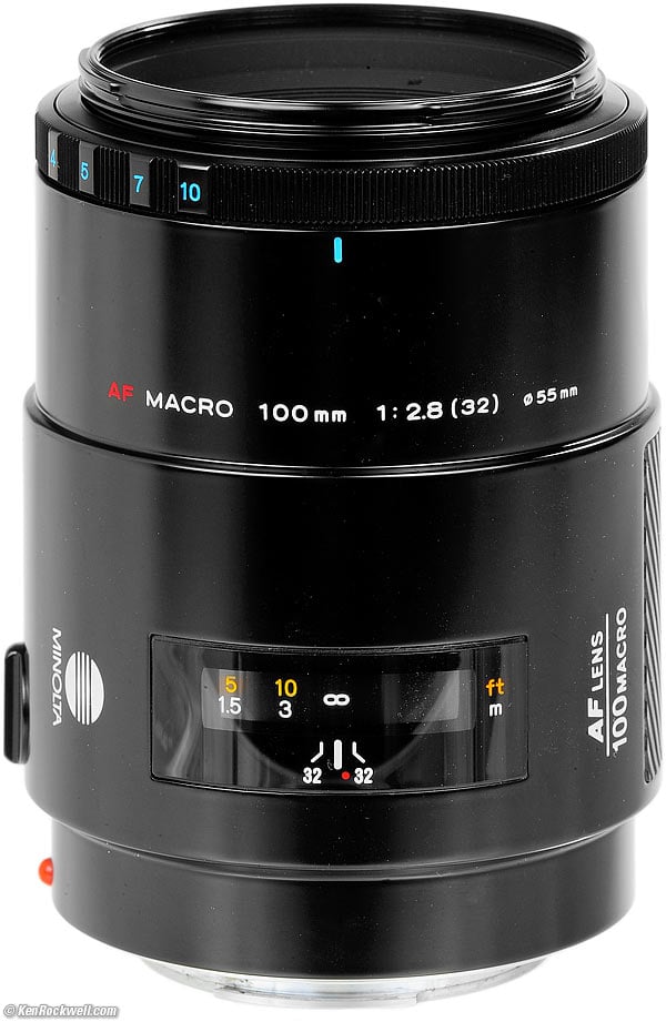 ミノルタ(ソニー)　AF マクロ　100mm f2.8 Aマウント用