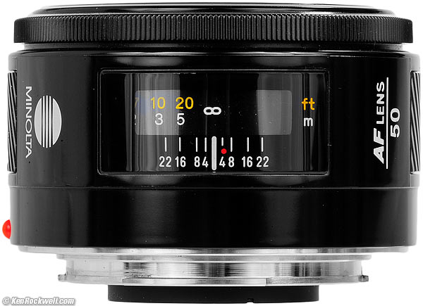 Minolta 50mm f/1.4 Review