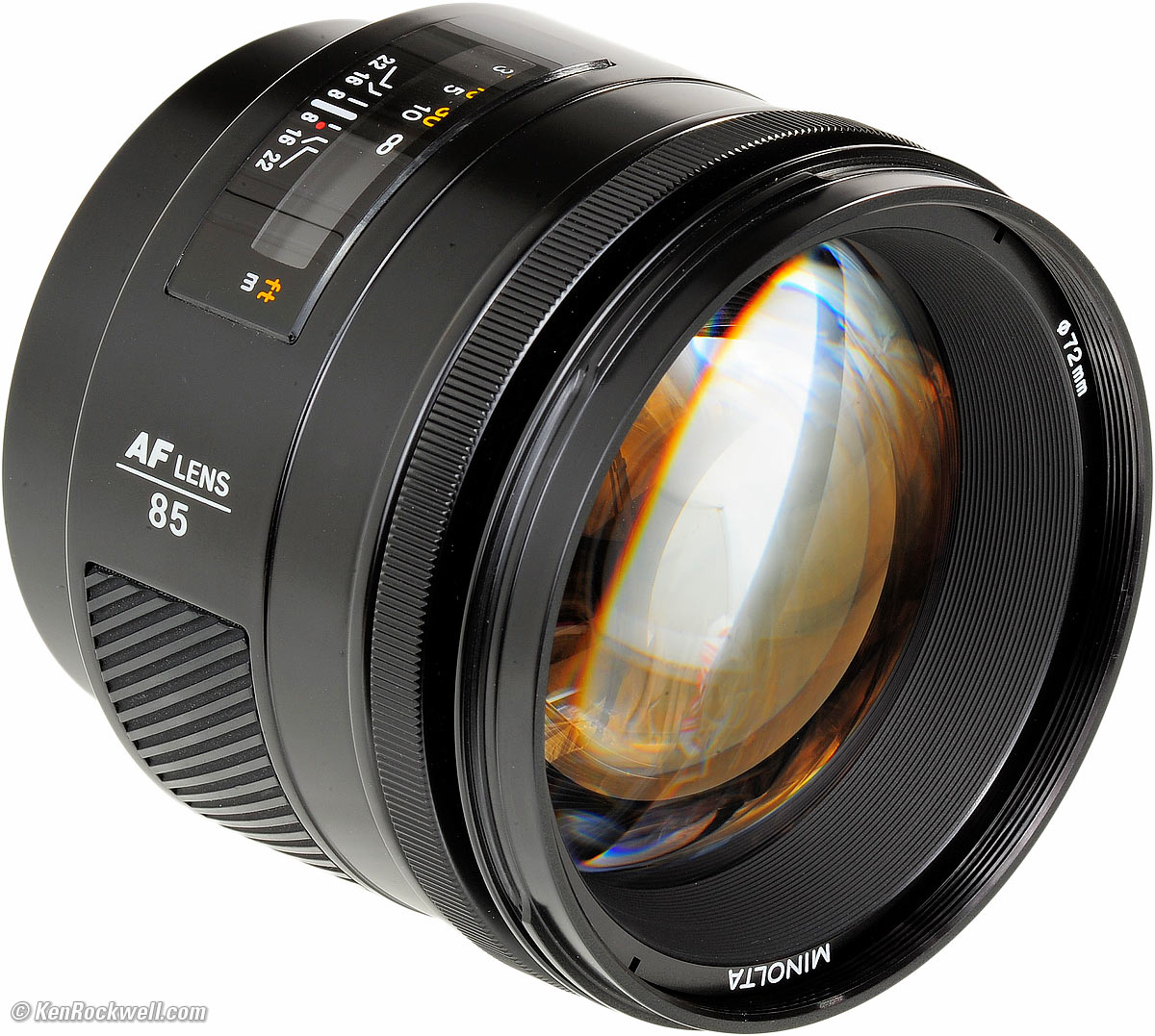 Minolta 85mm f/1.4 Review