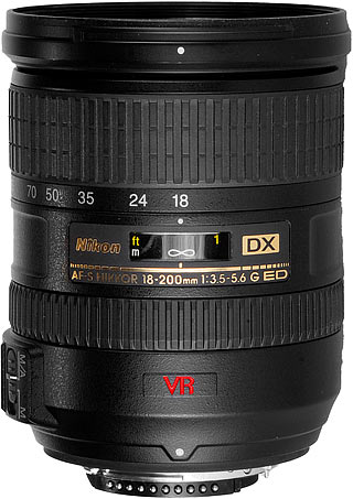 Nikon 18-200mm VR