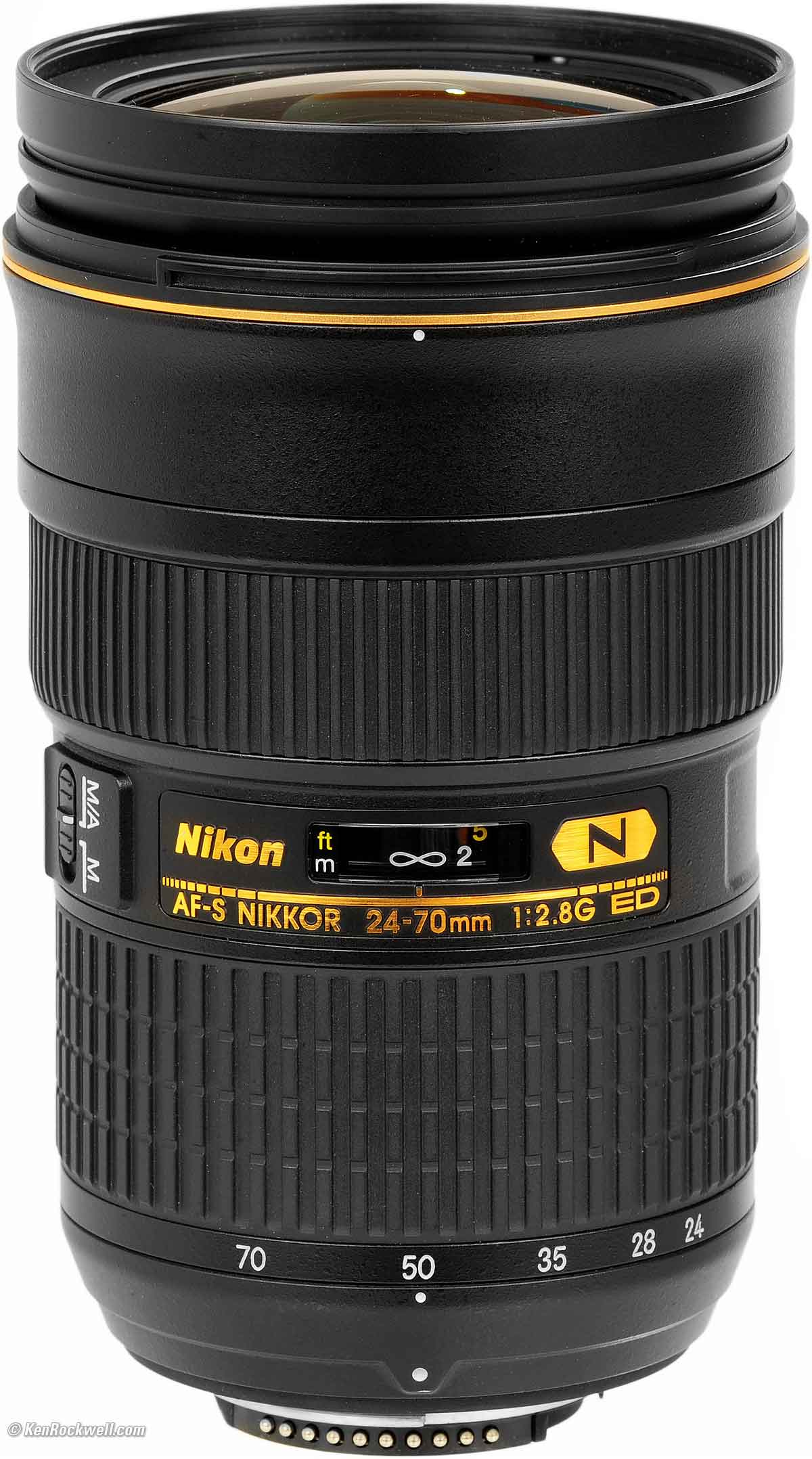 【手振れ/ナノクリ】 Nikon AF-S 24-70mm F2.8 E VR