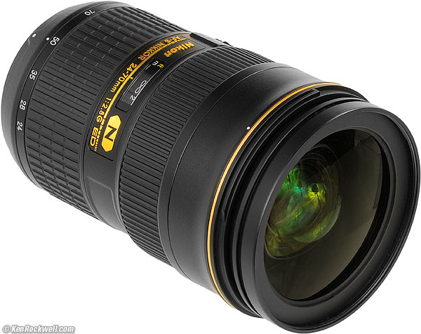 Nikon AF-S 24‑70mm f/2.8G ED Review & Sample Images by Ken Rockwell