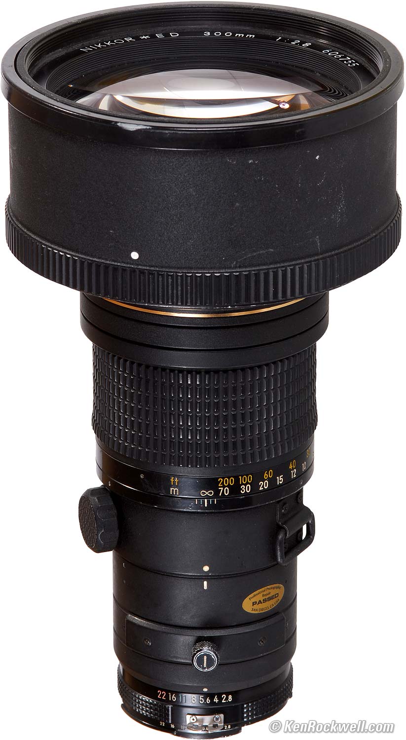 Nikon 300mm f/2.8 ED IF Review & Sample Images by Ken Rockwell