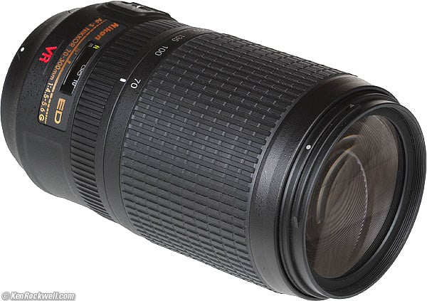 In hoeveelheid Hopelijk kloof Nikon 70-300mm VR