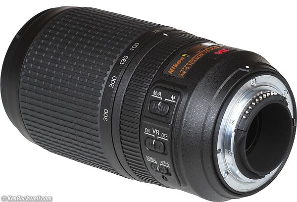 In hoeveelheid Hopelijk kloof Nikon 70-300mm VR