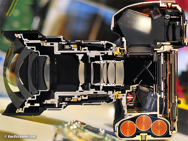 Nikon D3 Cutaway